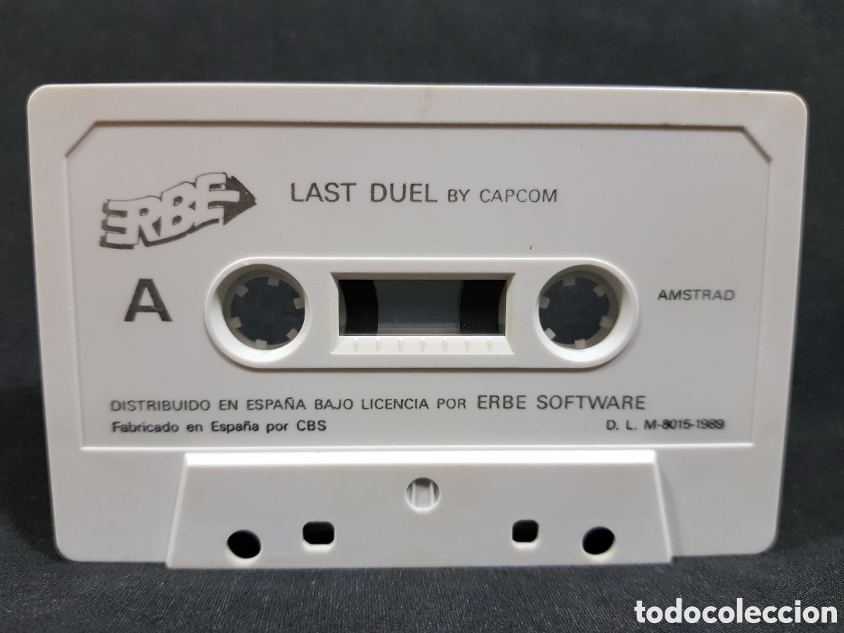Videojuegos y consolas: AMSTRAD Last Duel by Capcom ERBE Software CBS 1989 - Foto 5