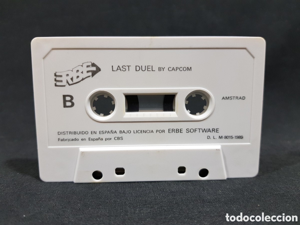 Videojuegos y consolas: AMSTRAD Last Duel by Capcom ERBE Software CBS 1989 - Foto 6