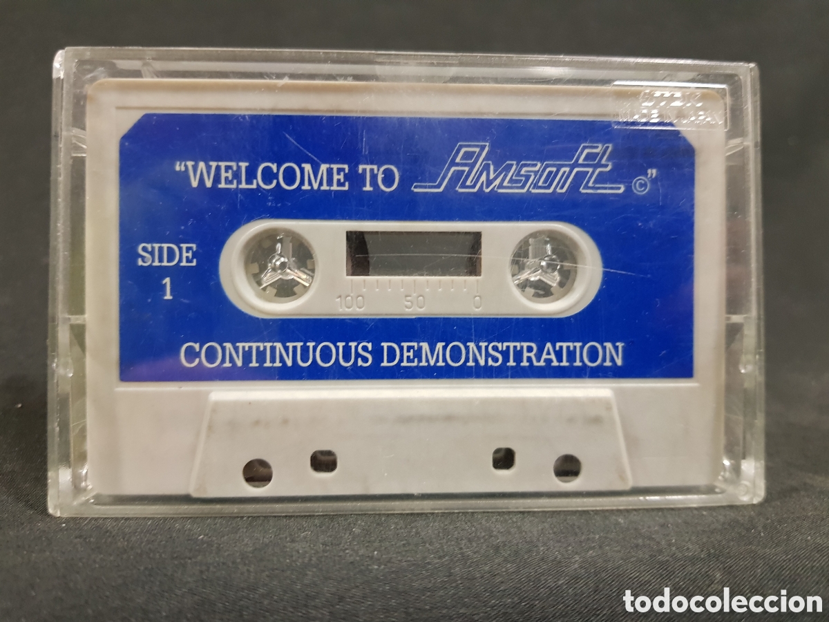 Videojuegos y consolas: AMSTRAD Welcome to Amsoft Continuous Demostration User Demostration - Foto 1
