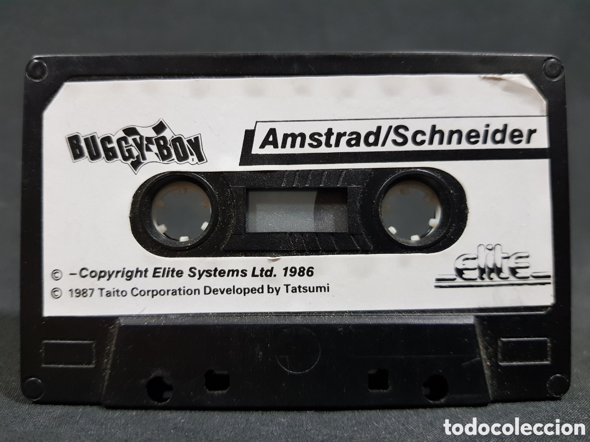 Videojuegos y consolas: AMSTRAD SCHNEIDER Buggy Boy Elite System 1987 - Foto 1