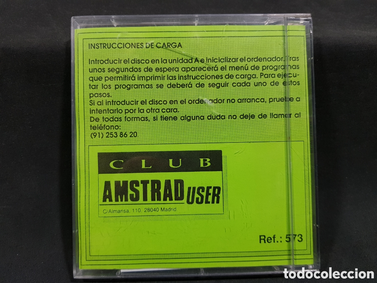 Videojuegos y consolas: Club Amstrad PCW USER 1 Y 2 Amsoft Compact Floppy Disc Ref 573 Ref 574 - Foto 4