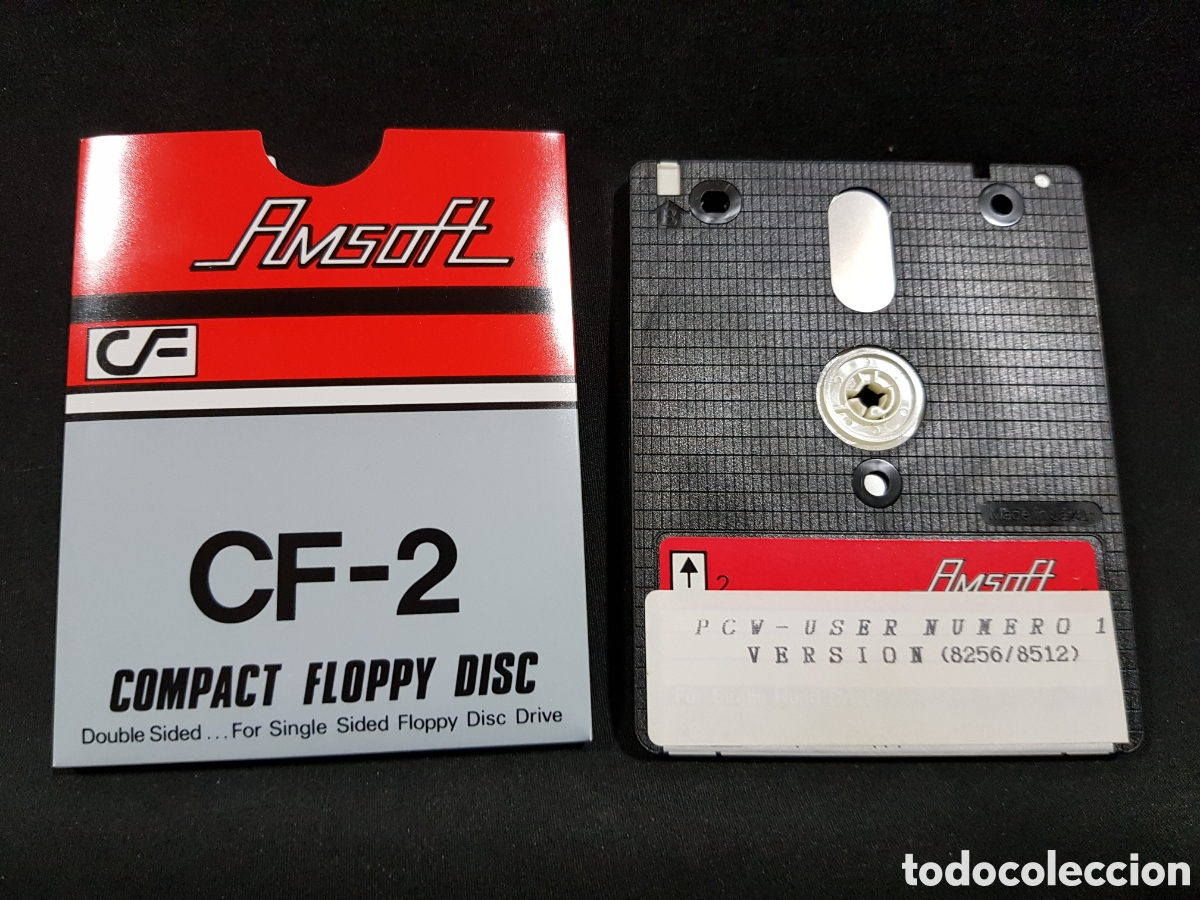 Videojuegos y consolas: Club Amstrad PCW USER 1 Y 2 Amsoft Compact Floppy Disc Ref 573 Ref 574 - Foto 8