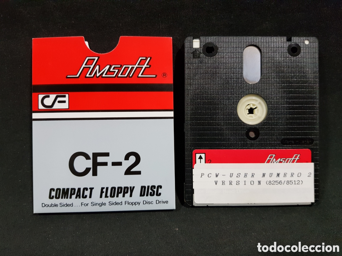 Videojuegos y consolas: Club Amstrad PCW USER 1 Y 2 Amsoft Compact Floppy Disc Ref 573 Ref 574 - Foto 15