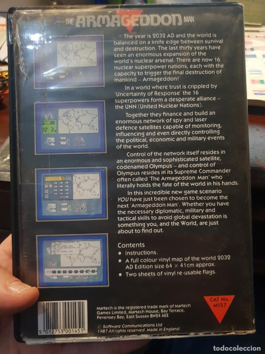 Videojuegos y consolas: Amstrad.the armageddon man.erbe - Foto 2