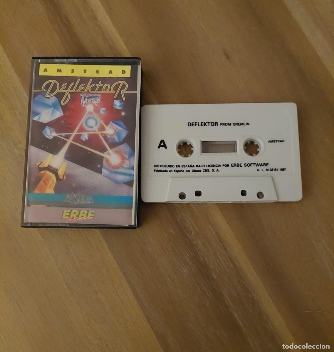 Videojuegos y consolas: DEFLEKTOR - AMSTRAD CPC - ERBE - Cargando perfectamente - Foto 1