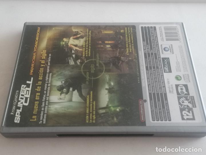 Videojuegos y consolas: SPLINTER CELL - PANDORA TOMORROW, TOM CLANCYS, CODE GAME, PC CD ROM - UBISOFT - Foto 2