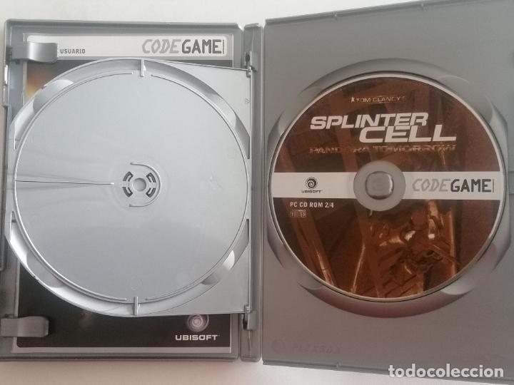 Videojuegos y consolas: SPLINTER CELL - PANDORA TOMORROW, TOM CLANCYS, CODE GAME, PC CD ROM - UBISOFT - Foto 4