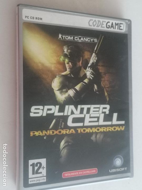 Videojuegos y consolas: SPLINTER CELL - PANDORA TOMORROW, TOM CLANCYS, CODE GAME, PC CD ROM - UBISOFT - Foto 1
