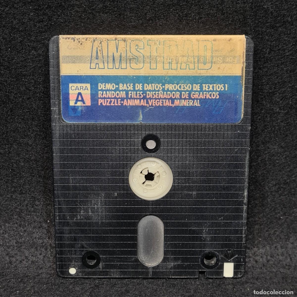 Videojuegos y consolas: DEMO PARA AMSTRAD DISCO DATA BASE / 20.295 CAA - Foto 1
