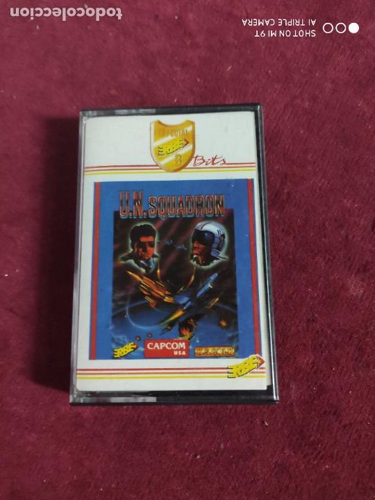 Videojuegos y consolas: amstrad u. n. squadron - Foto 1