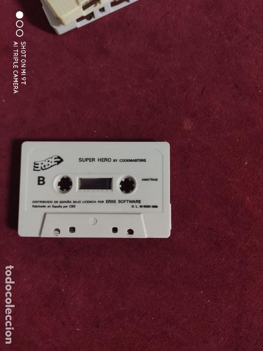 Videojuegos y consolas: amstrad super hero solo el juego - Foto 1