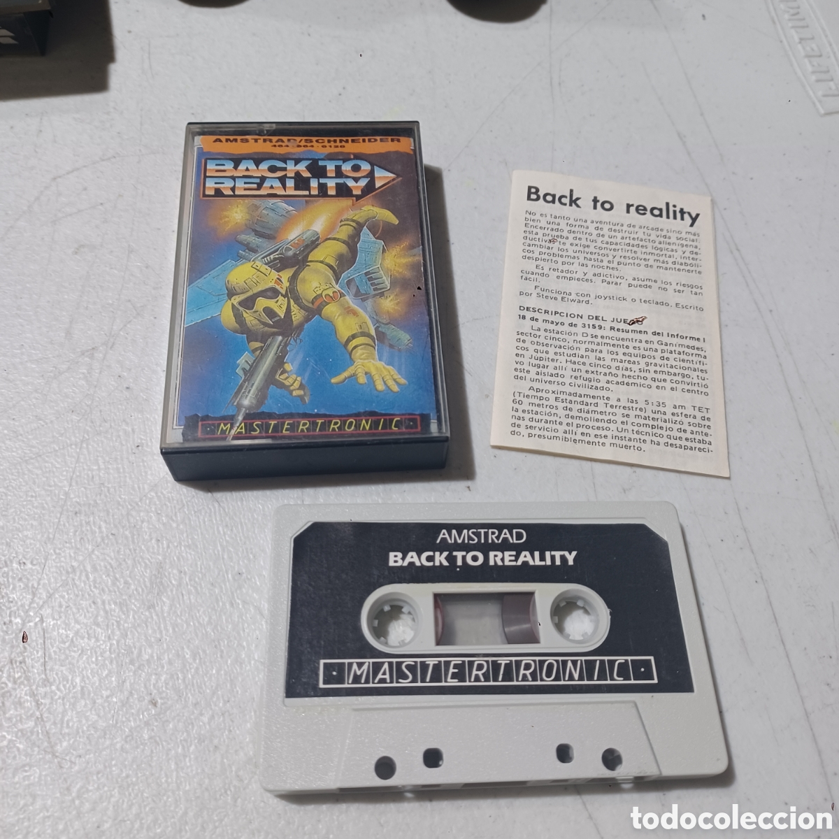Videojuegos y consolas: Back to Reality para Amstrad - Foto 1