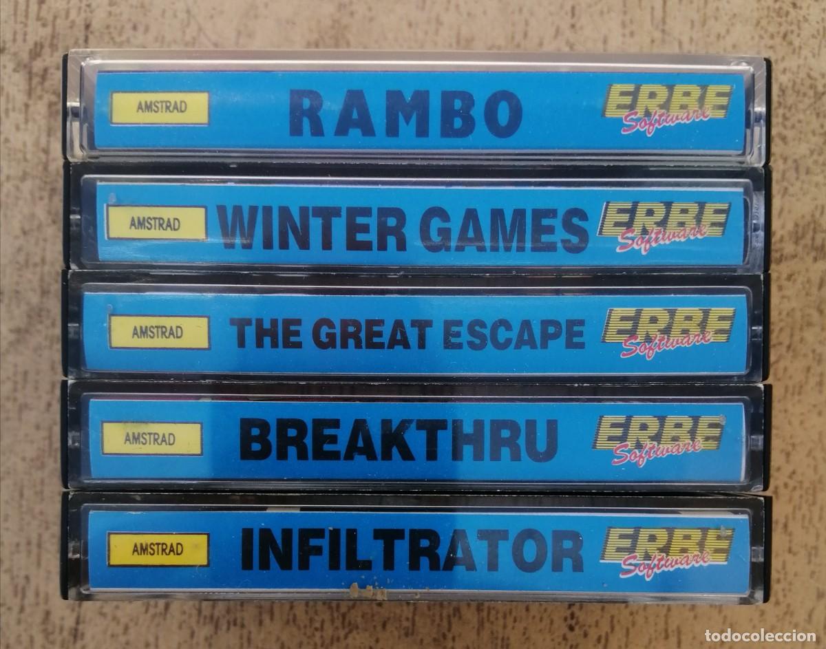 Videojuegos y consolas: Lote juegos Amstrad en cassette - Foto 1