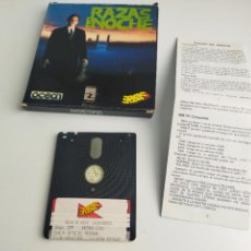 Videojuegos y Consolas: RAZAS DE NOCHE - OCEAN ERBE 1990 - AMSTRAD DISCO - JUEGO COMPLETO - EXCELENTE ESTADO