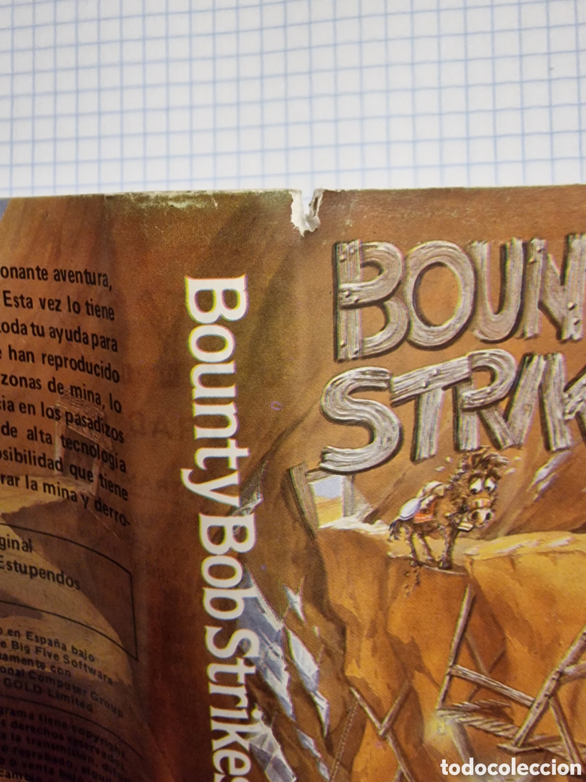 Videojuegos y consolas: Bounty Bob Strikes Back U.S GOLD All American Software Big Five software - Foto 3