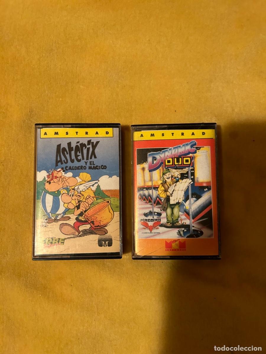 Videojuegos y consolas: Pack amstrad Asterix/Dynamic d&uacute;o - Foto 1