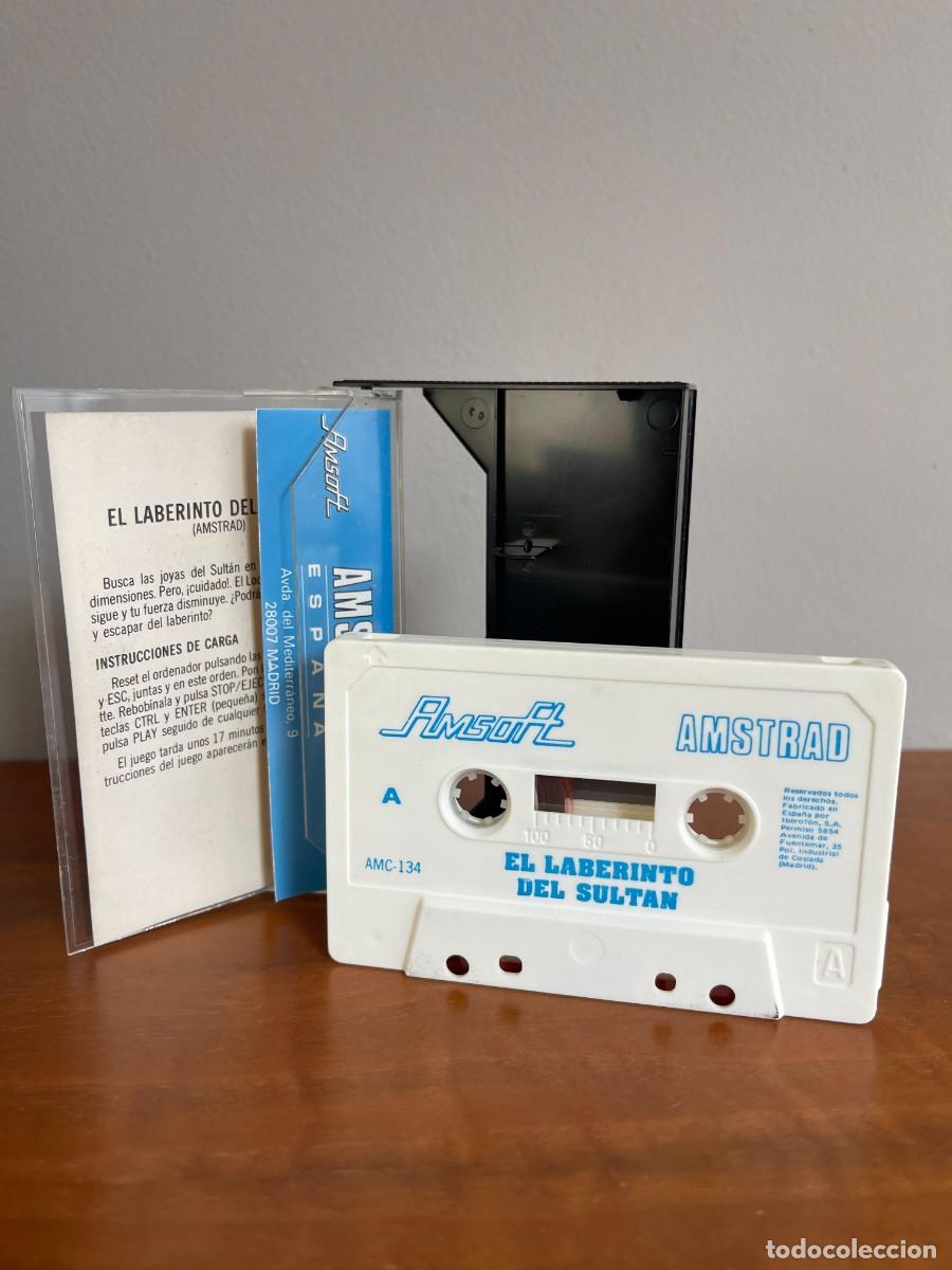Videojuegos y consolas: AMSTRAD AMSOFT EL LABERINTO DEL SULTAN - Foto 2