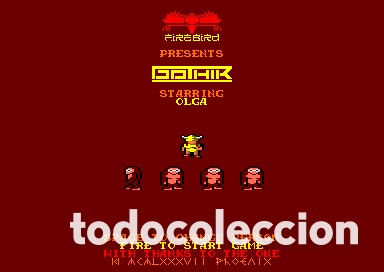 Videojuegos y consolas: Gothik [Firebird] 1987 [MCM Software] [Amstrad CPC] - Foto 4