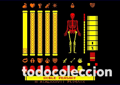 Videojuegos y consolas: Gothik [Firebird] 1987 [MCM Software] [Amstrad CPC] - Foto 6