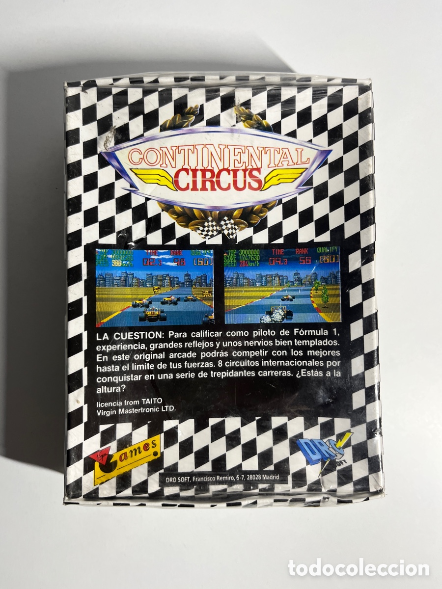 Videojuegos y consolas: Continental Circus-Amstrad - Foto 3