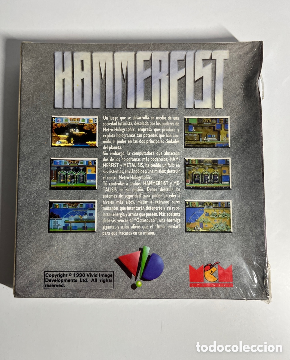 Videojuegos y consolas: Hammerfist Amstrad - Foto 4