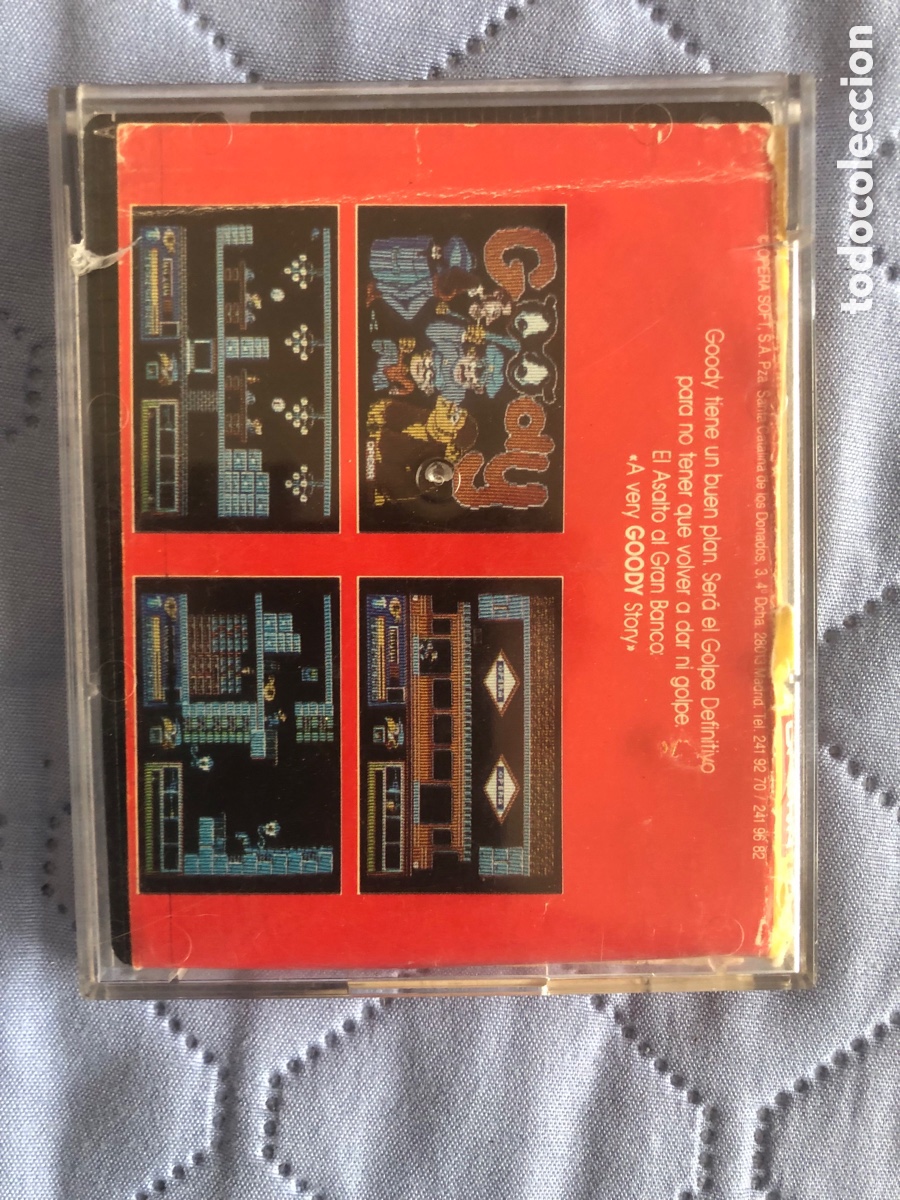 Videojuegos y consolas: Goody amstrad cpc disco - Foto 2