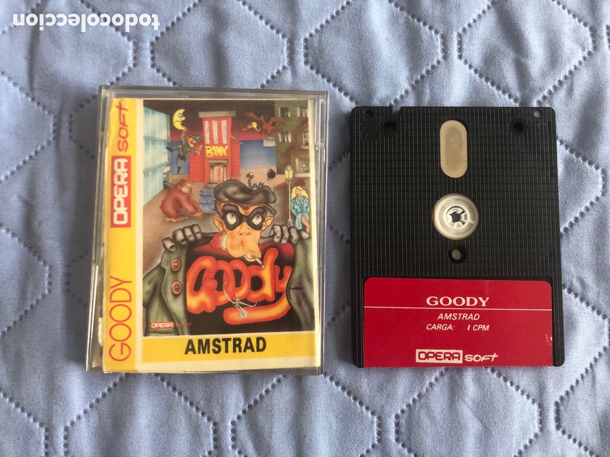 Videojuegos y consolas: Goody amstrad cpc disco - Foto 3