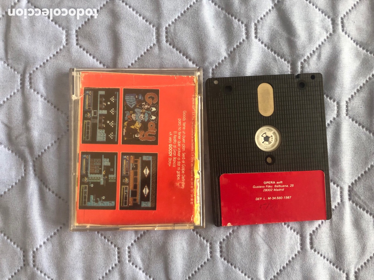 Videojuegos y consolas: Goody amstrad cpc disco - Foto 4