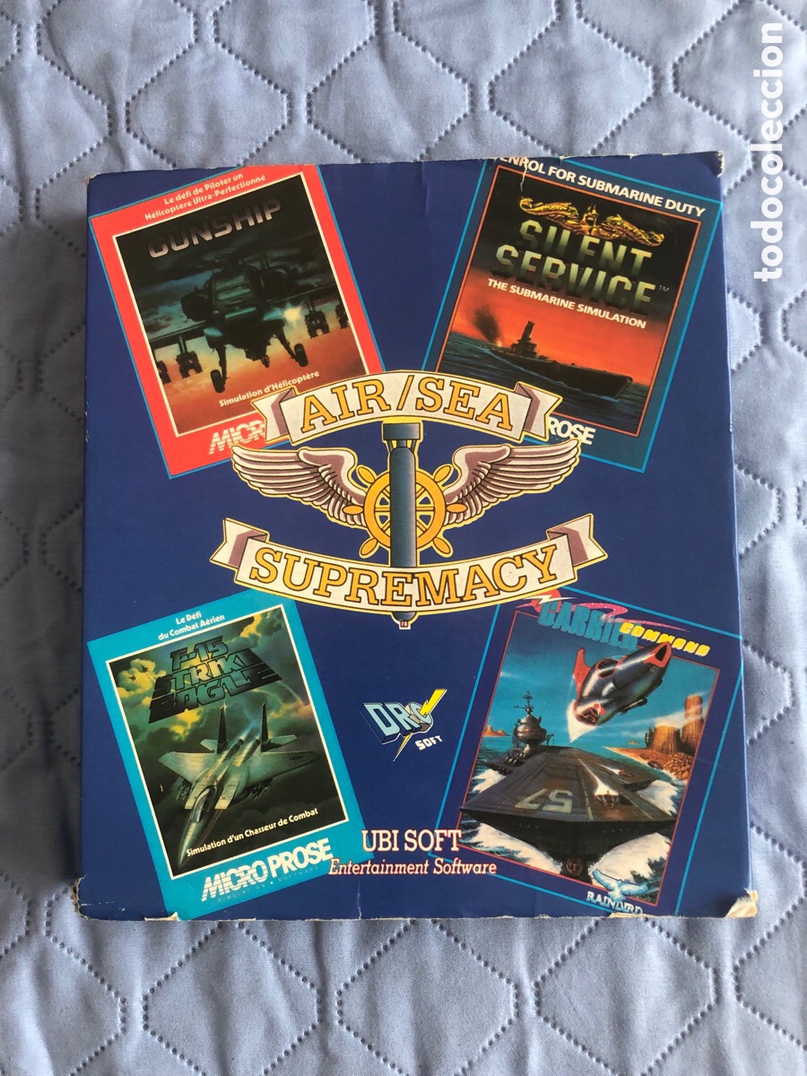 Videojuegos y consolas: Amstrad cpc disco air/sea supremacy - Foto 1