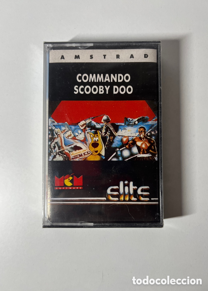 Videojuegos y consolas: Commando Scooby Doo Amstrad - Foto 1