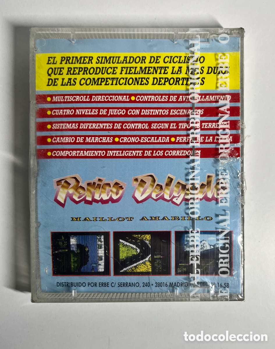 Videojuegos y consolas: Mitico juego Perico Delgado Amstrad - Foto 4