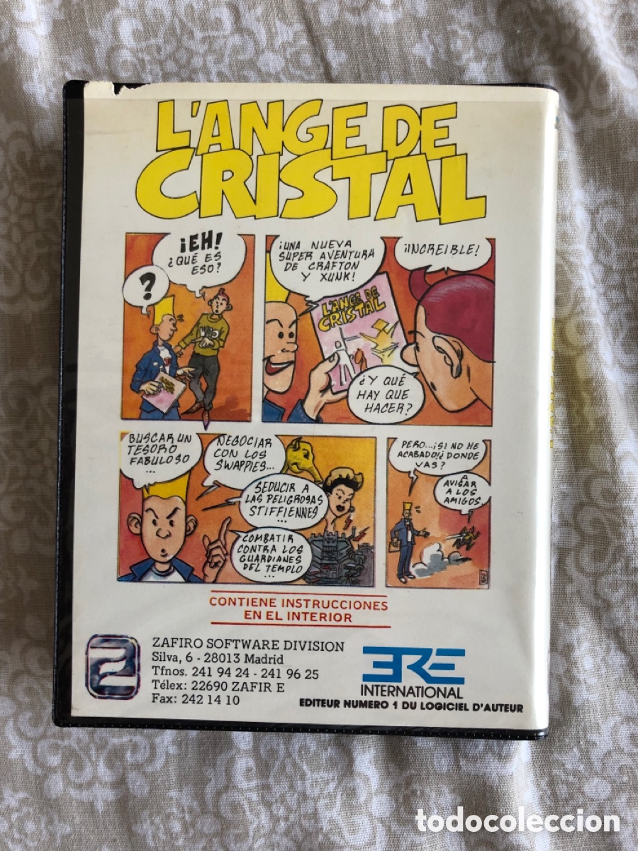 Videojuegos y consolas: Get Dexter 2 / Crafton & Xunk 2 estuche ES amstrad cinta - Foto 2