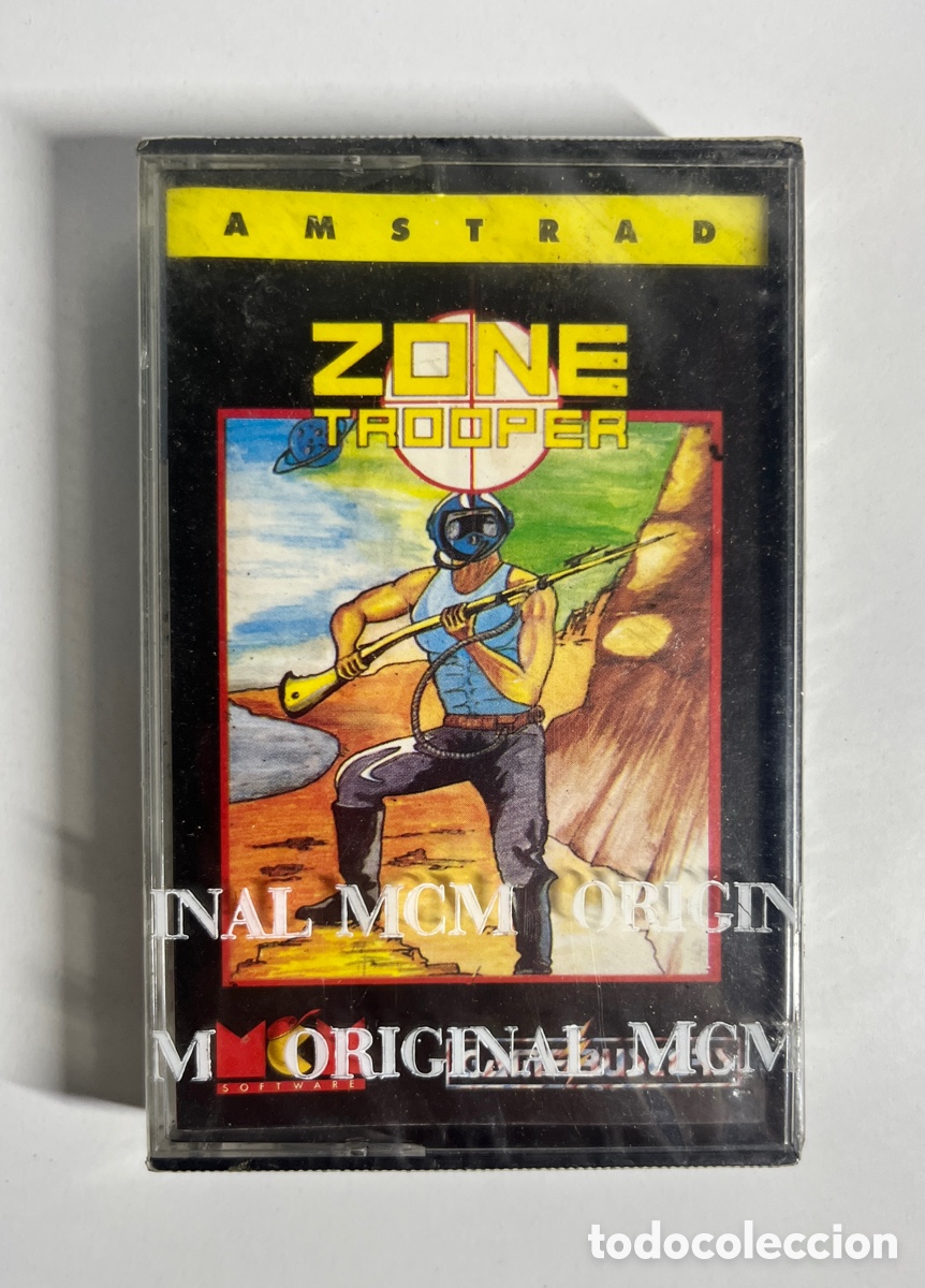 Videojuegos y consolas: Juego Zone Troopers para Amstrad - Foto 1