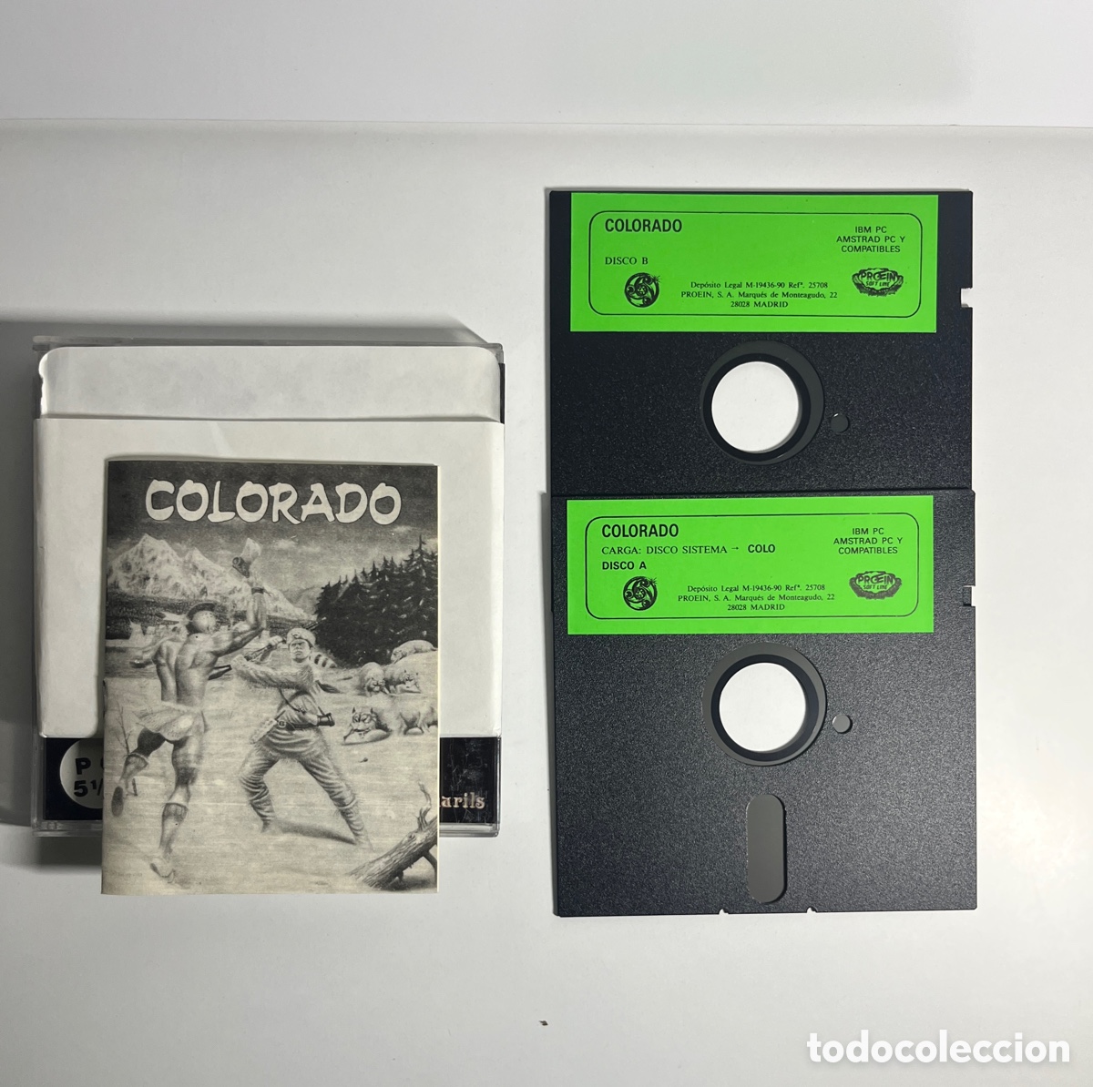 Videojuegos y consolas: Retro Juego Colorado Amstrad Disco - Foto 3
