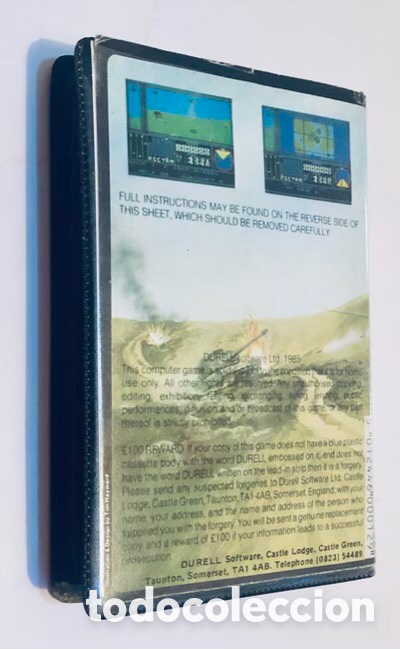 Videojuegos y consolas: Combat Lynx [Durell Software] 1985 Erbe Software [AMSTRAD CPC] - Foto 2