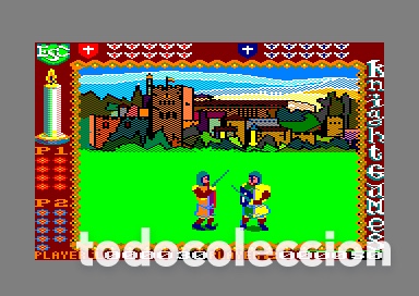 Videojuegos y consolas: Knight Games [English Software] 1986 Erbe Software [AMSTRAD CPC] - Foto 10