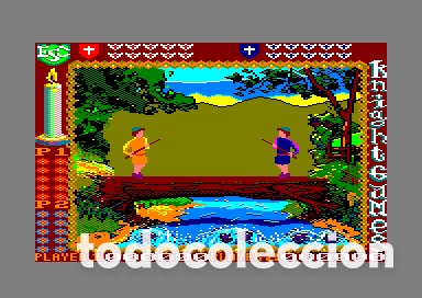 Videojuegos y consolas: Knight Games [English Software] 1986 Erbe Software [AMSTRAD CPC] - Foto 11