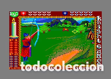 Videojuegos y consolas: Knight Games [English Software] 1986 Erbe Software [AMSTRAD CPC] - Foto 12