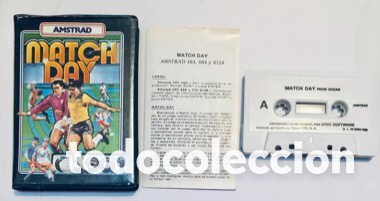 Videojuegos y consolas: Match Day [Sentient Software Ocean Software] 1985 Erbe Software [AMSTRAD CPC] Jon Ritman,Bob Wakelin - Foto 3