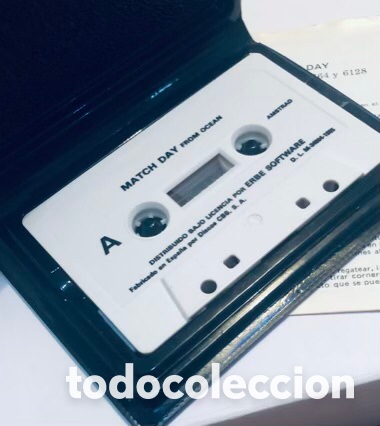 Videojuegos y consolas: Match Day [Sentient Software Ocean Software] 1985 Erbe Software [AMSTRAD CPC] Jon Ritman,Bob Wakelin - Foto 5