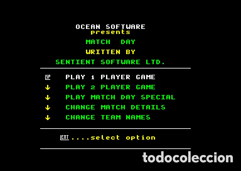 Videojuegos y consolas: Match Day [Sentient Software Ocean Software] 1985 Erbe Software [AMSTRAD CPC] Jon Ritman,Bob Wakelin - Foto 9