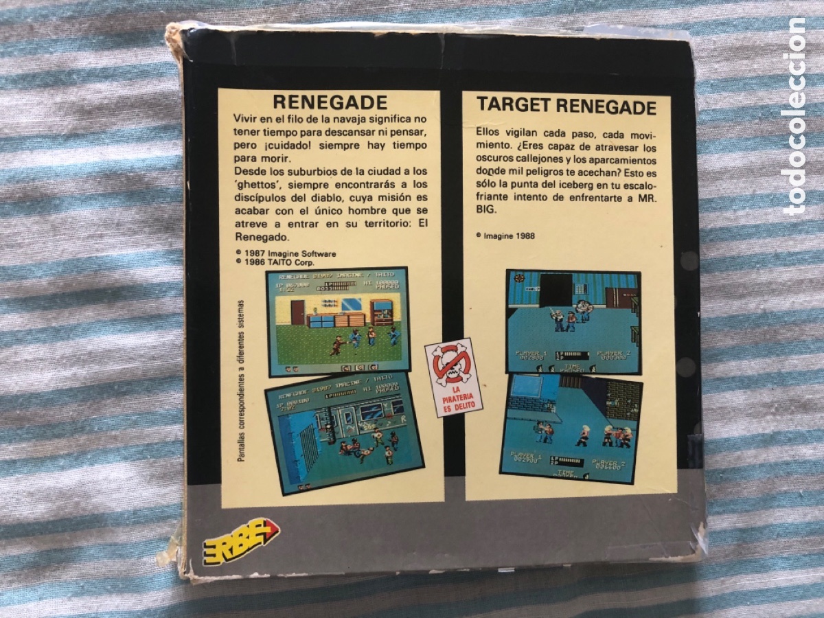Videojuegos y consolas: Micro club amstrad disco Renegade / Target - Foto 2
