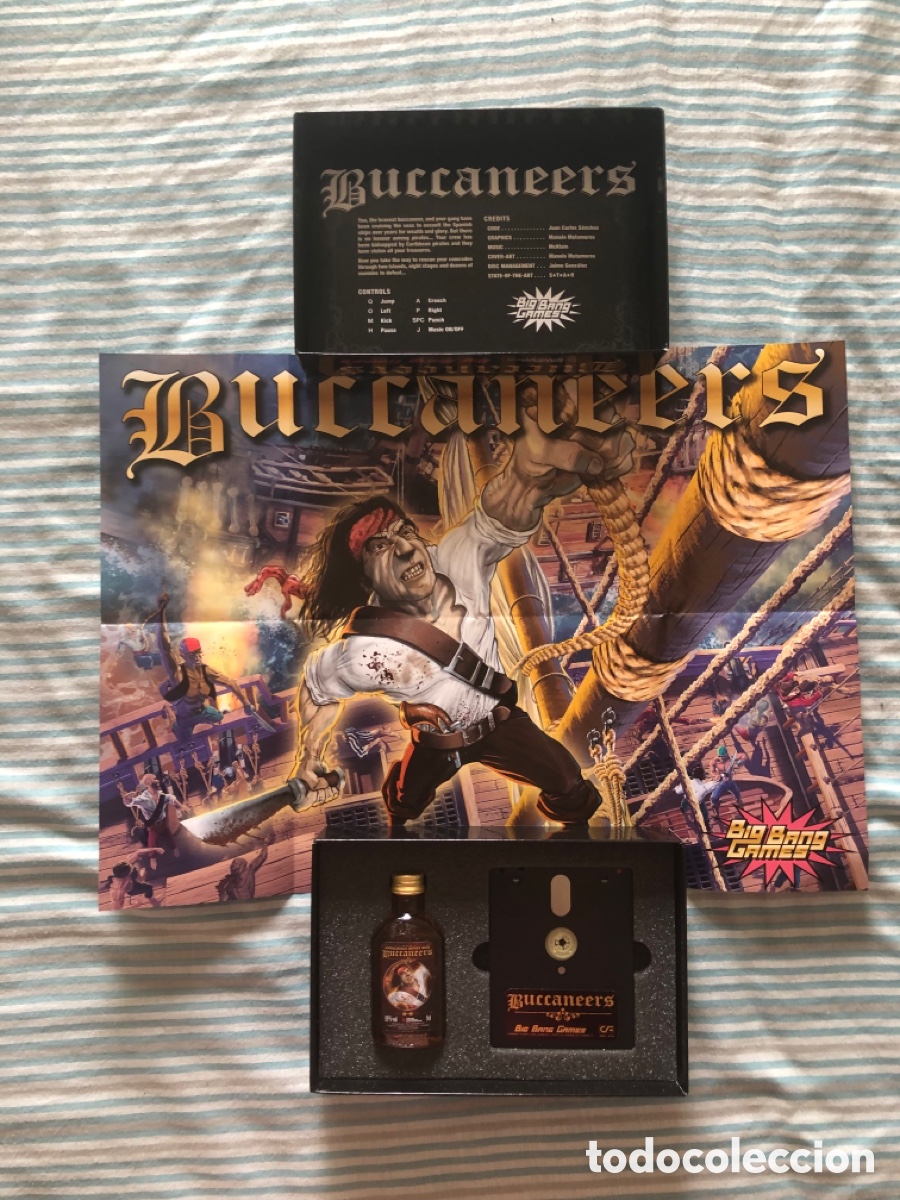 Videojuegos y consolas: Buccaneers amstrad disco - Foto 3