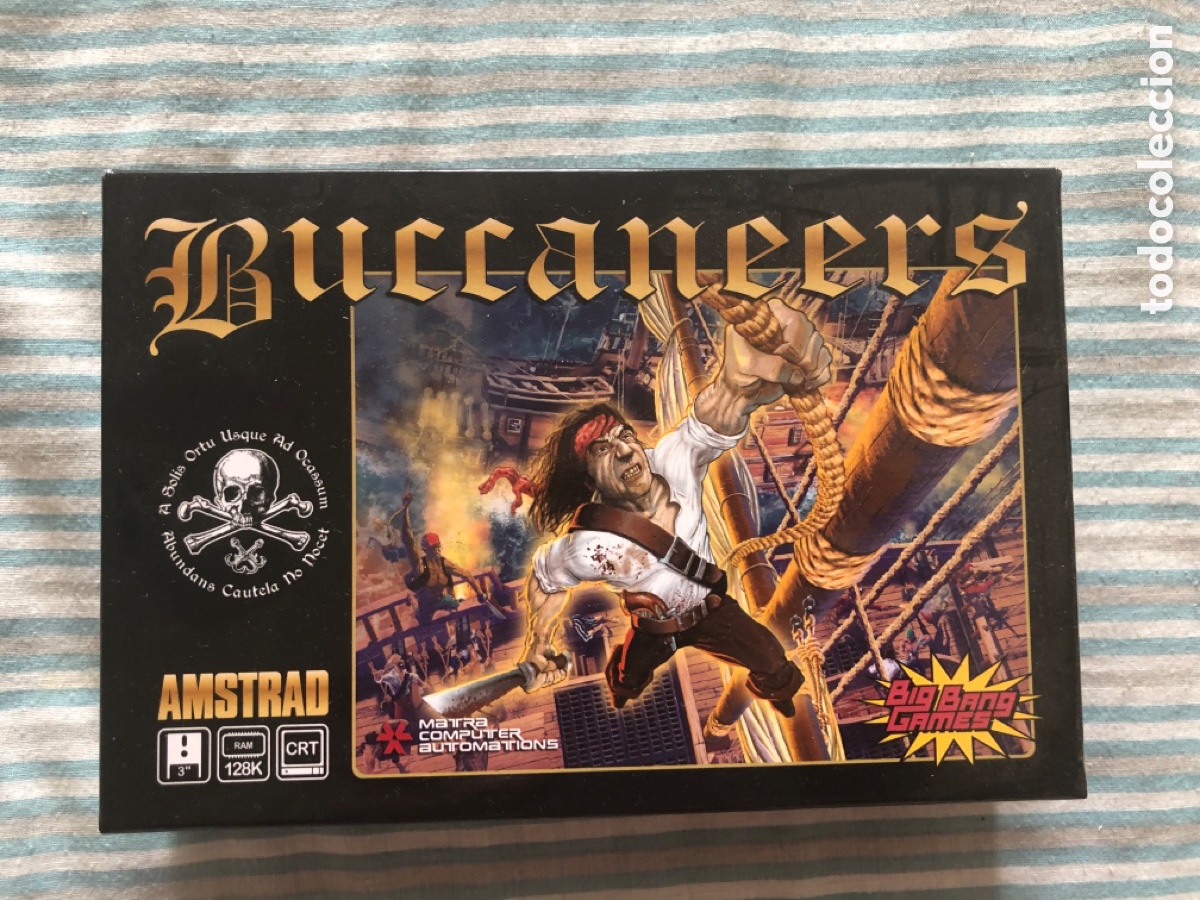 Videojuegos y consolas: Buccaneers amstrad disco - Foto 1