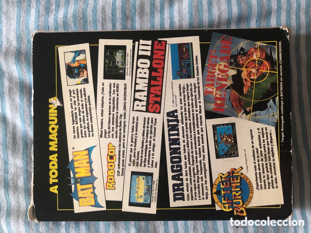 Videojuegos y consolas: Pack amstrad cinta A toda m&aacute;quina - Foto 2