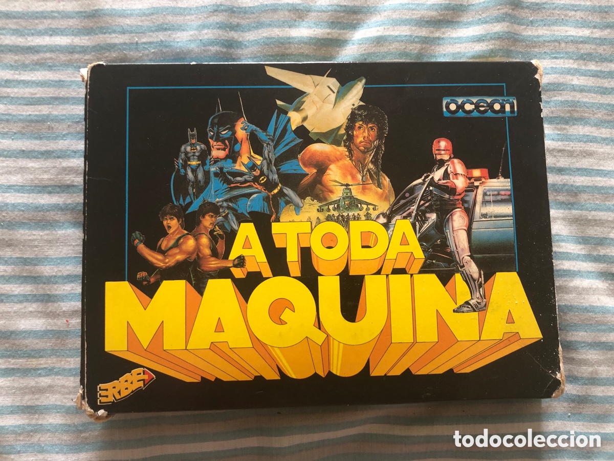 Videojuegos y consolas: Pack amstrad cinta A toda m&aacute;quina - Foto 1