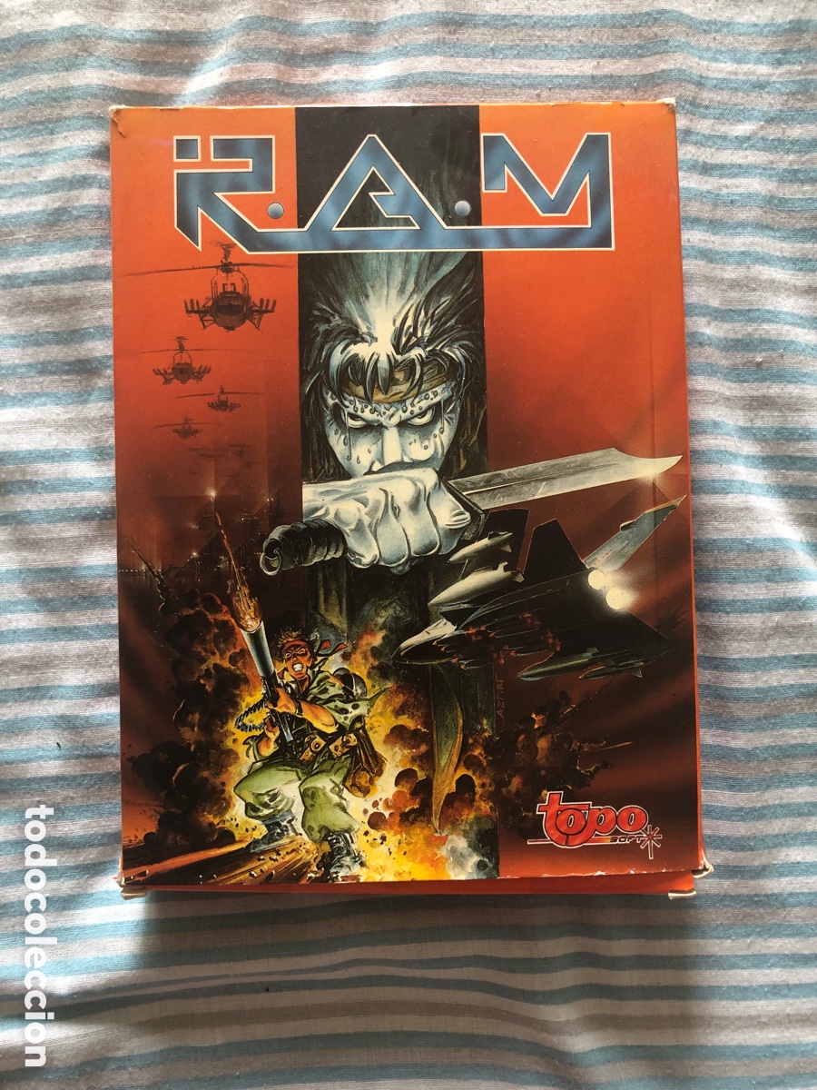 Videojuegos y consolas: Amstrad cinta R.A.M. Caja cart&oacute;n - Foto 1