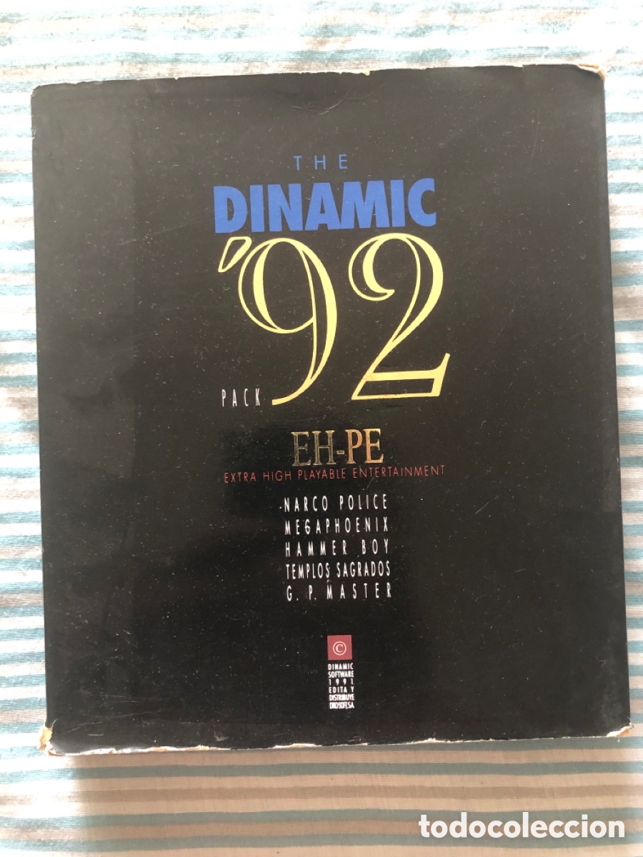 Videojuegos y consolas: Pack Dinamic 92 amstrad cinta caja grande - Foto 1
