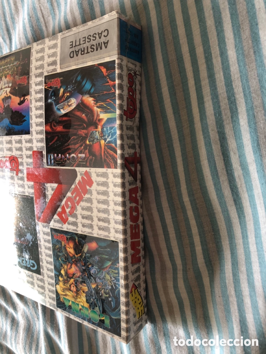 Videojuegos y consolas: Mega 4 de topo amstrad cinta NUEVO - precintado - Foto 4
