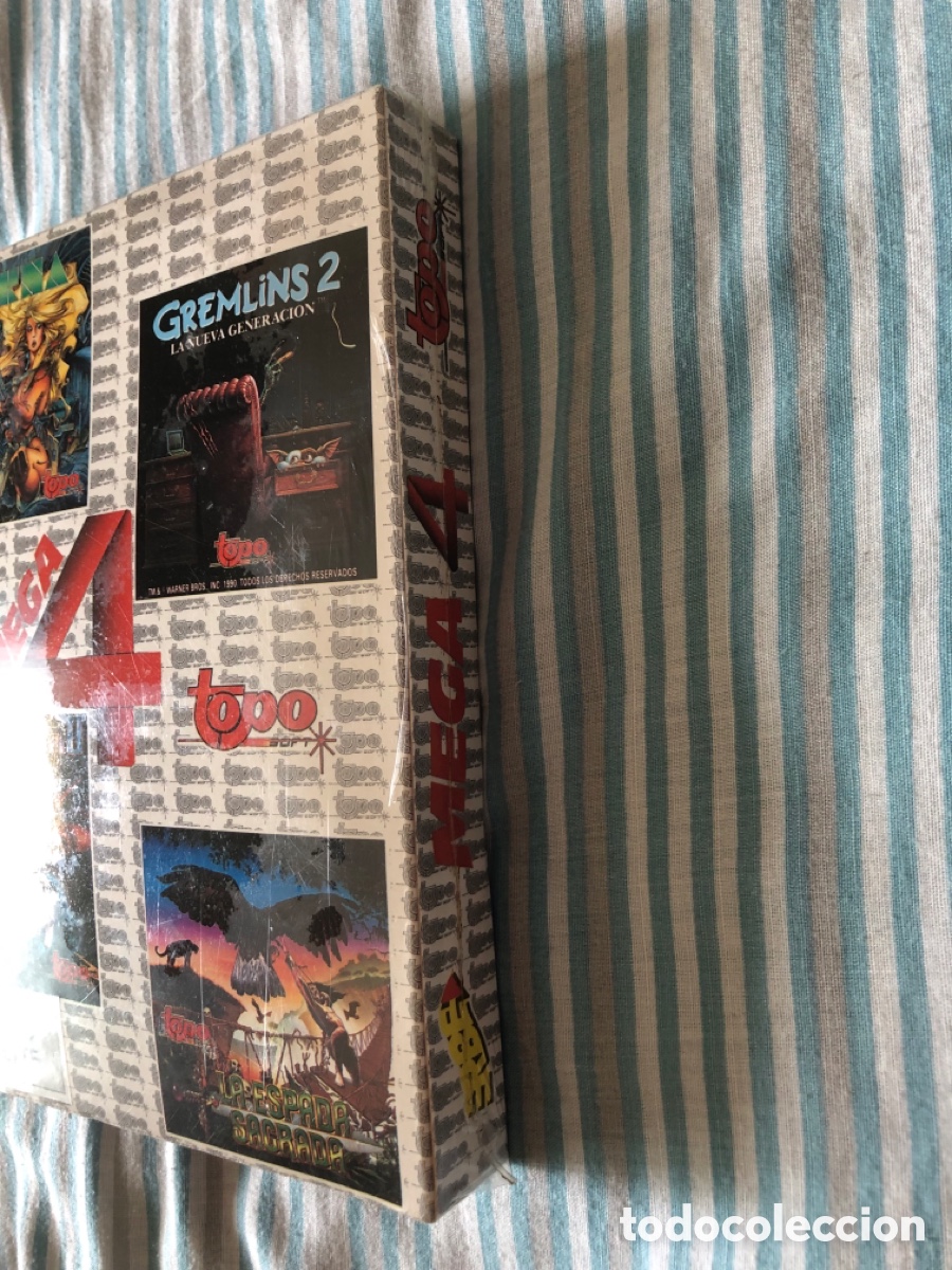 Videojuegos y consolas: Mega 4 de topo amstrad cinta NUEVO - precintado - Foto 6